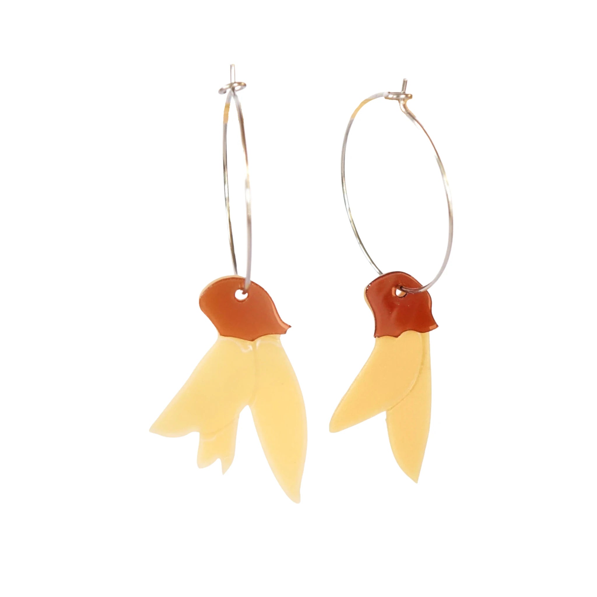 100% recycled plastic earrings