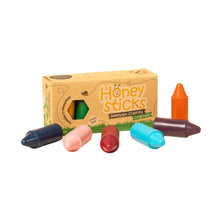 Original chunky Honeysticks natural food-safe beeswax crayons.
