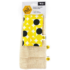 Yellow Dots Produce Bags