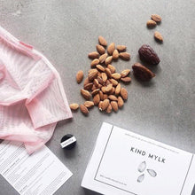 Almonds, dates and vanilla, learn how to make your own nut mylk.