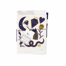Tea towel and dish cloth set with Mystic Stories artwork by Studio Soph.