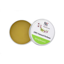 100% Natural Solid perfume in a recyclable aluminium tin, Spring Bouquet fragrance.