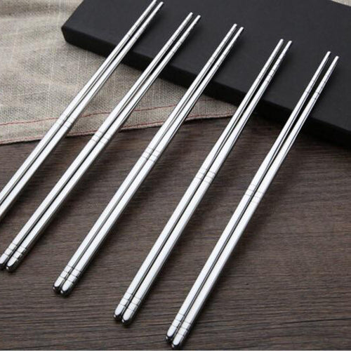 Reusable Stainless Steel Chopsticks.